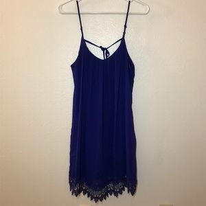Electric Blue Cocktail Dress